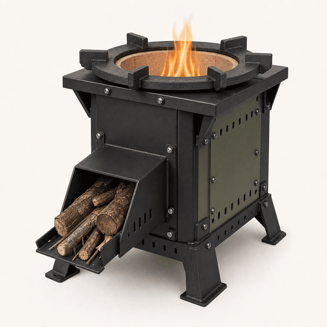 Heavy-Duty Rocket Stoves product line