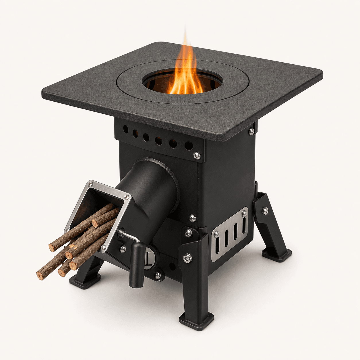Rocket Stoves with Cooktop product line