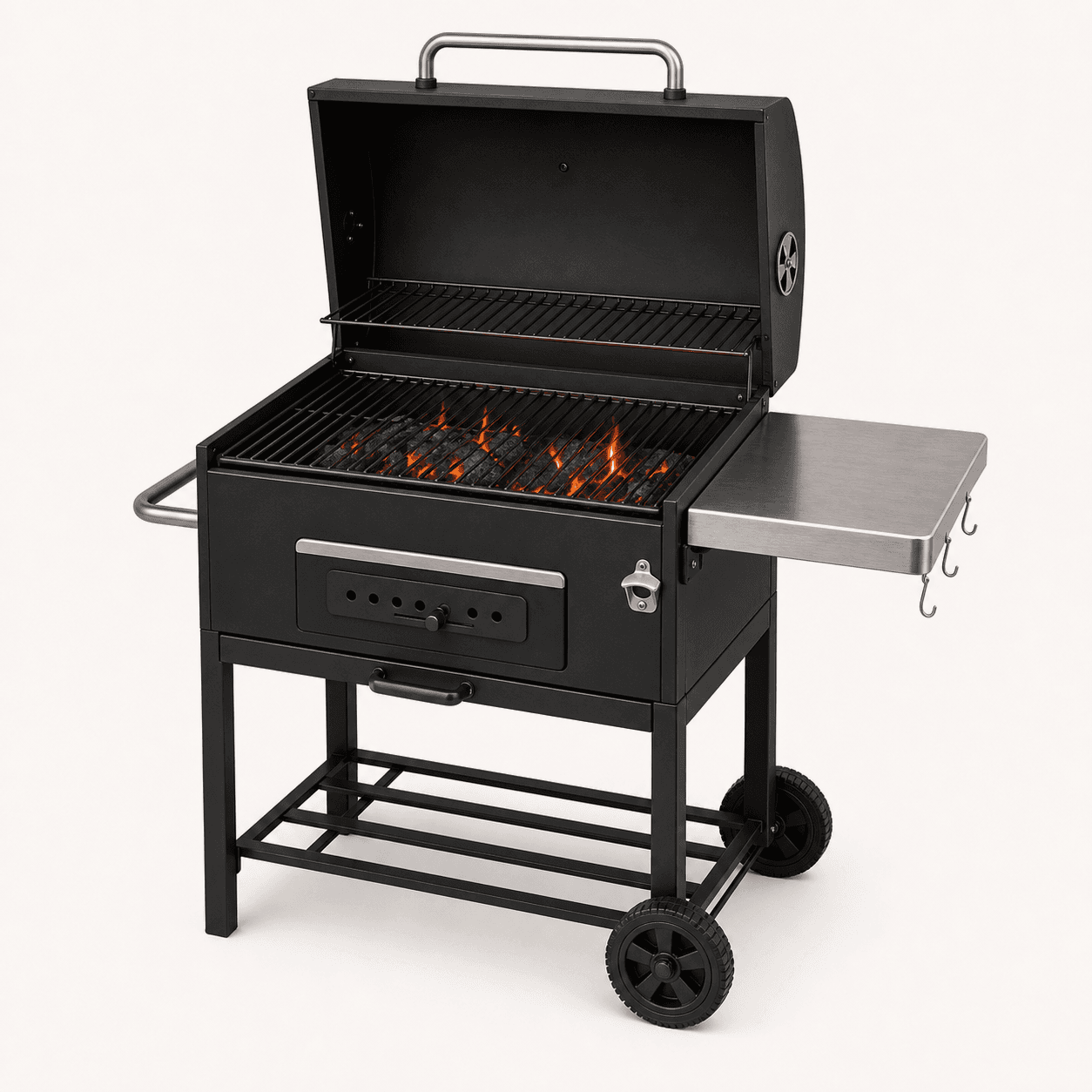 Wood Charcoal BBQ Grills product line