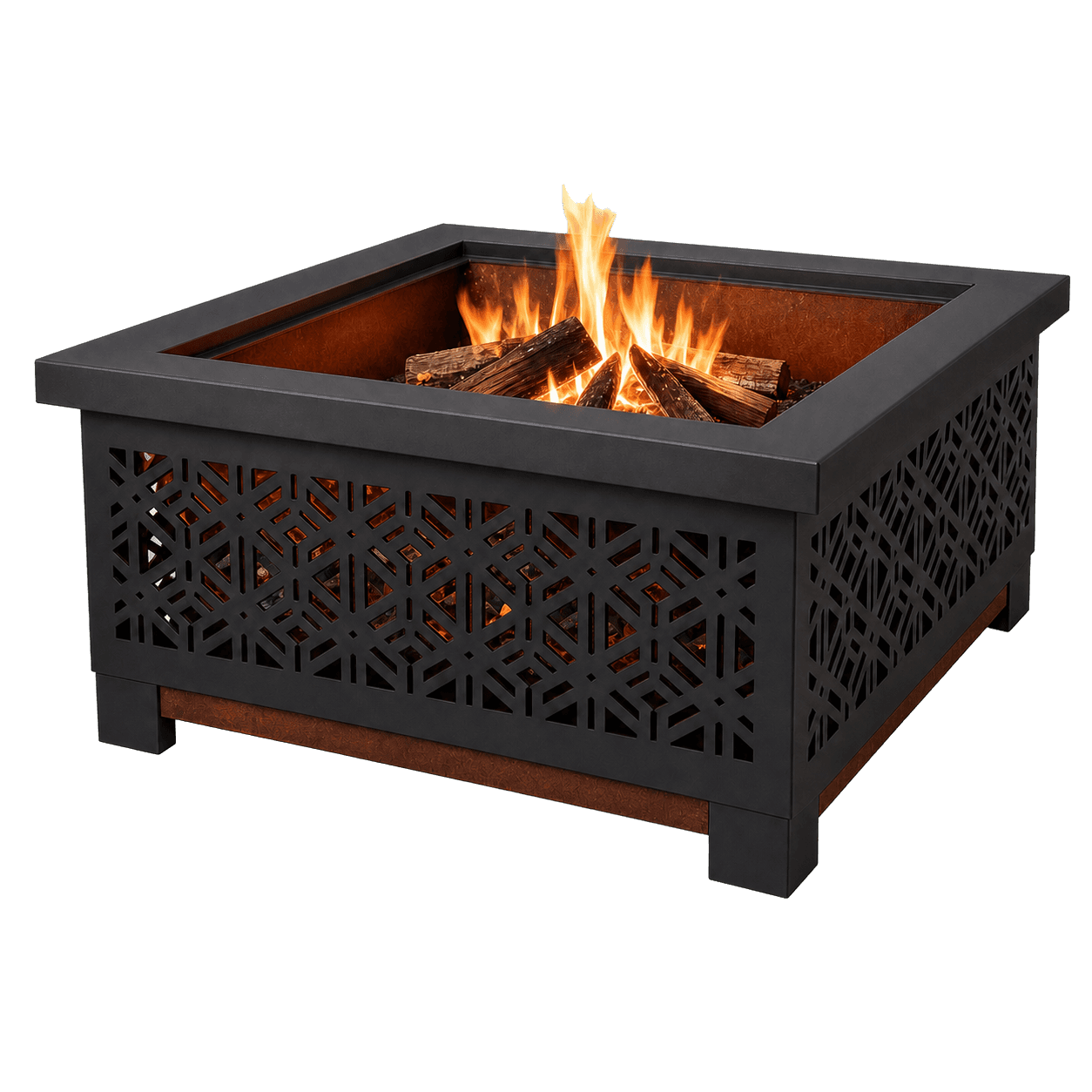 Square Fire Pits wholesale fire pit product line