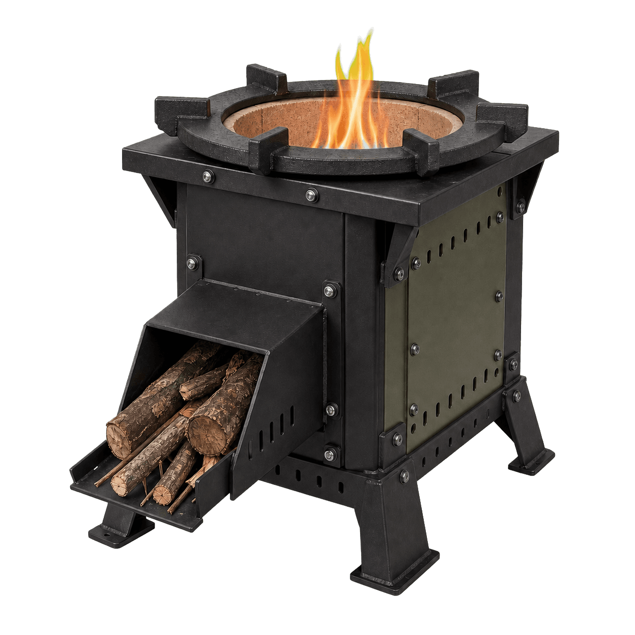 Heavy-Duty Rocket Stoves product view