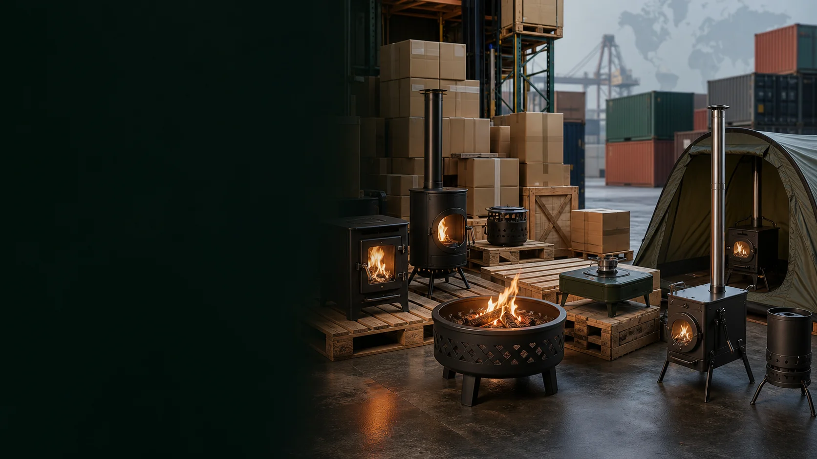 Distribución y alianza de exportación de productos de fuego exterior