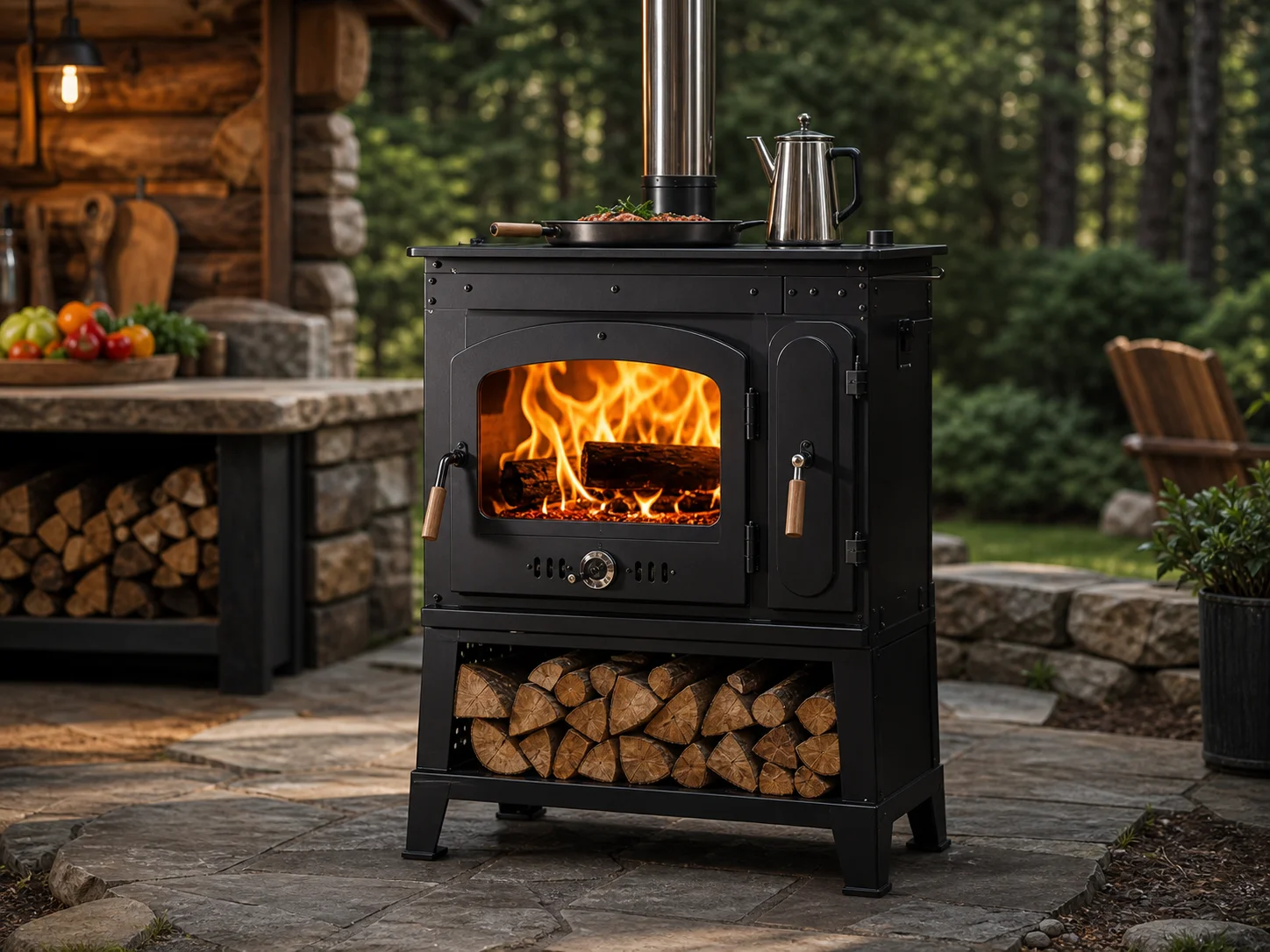 Produktkategorie Outdoor-Öfen mit Backfach