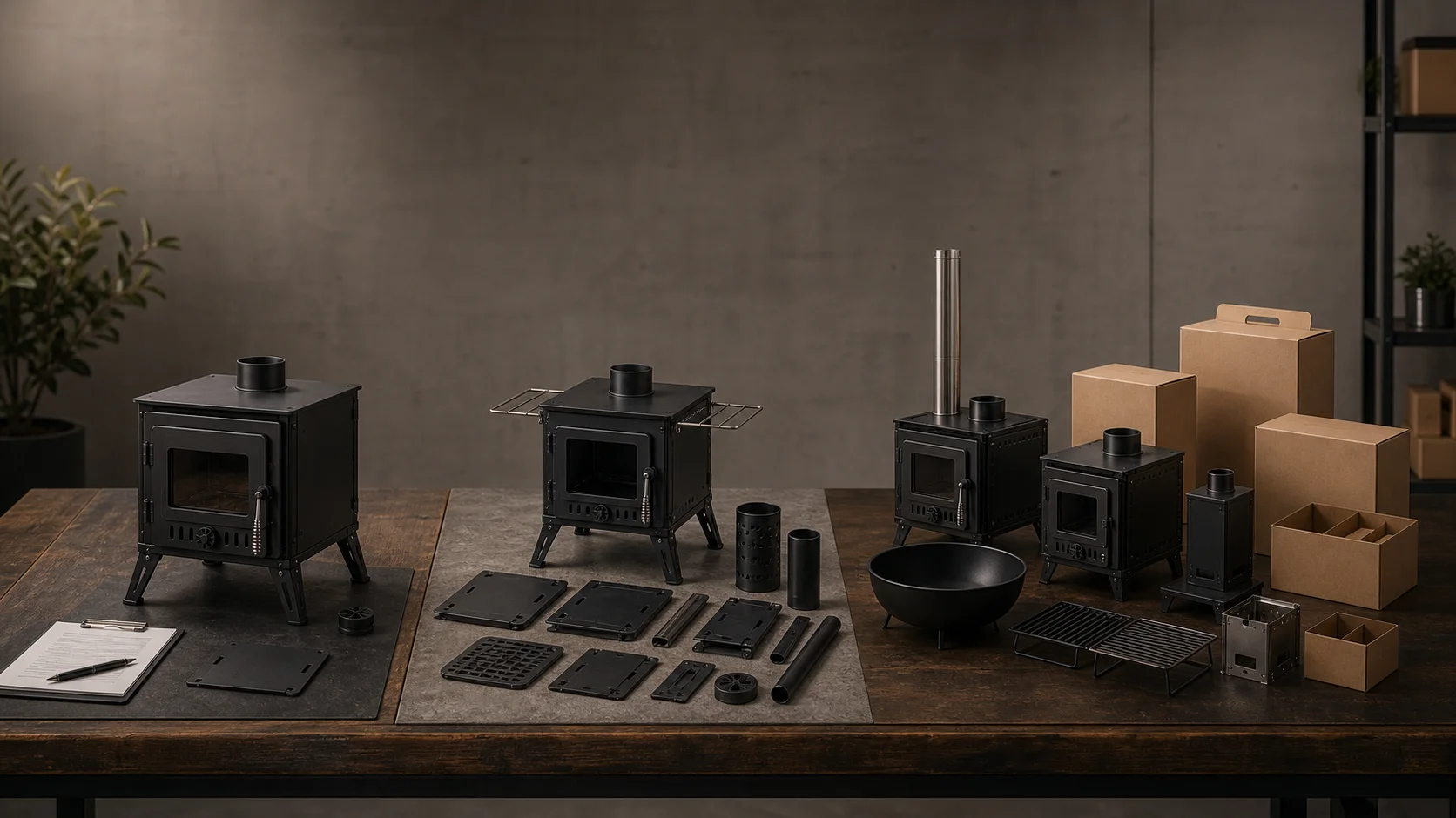 Three OEM project paths for outdoor fire product development