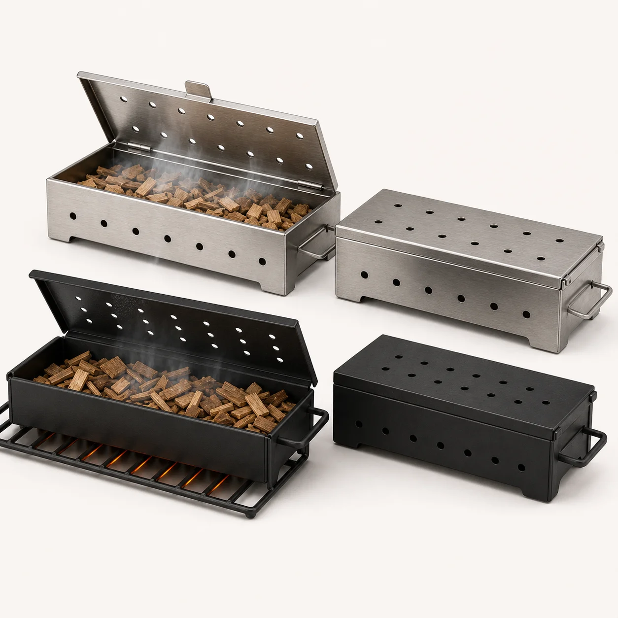 Gamme de produits Boîtes de fumage pour barbecue