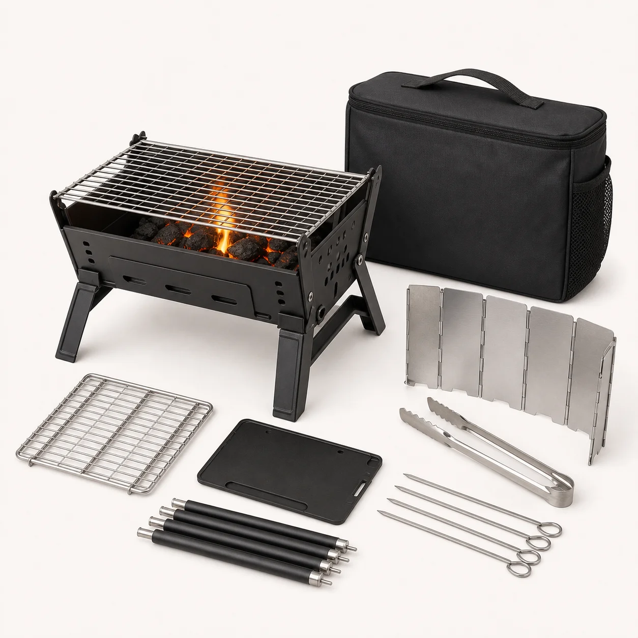 Produktlinie Camping-Grillsets