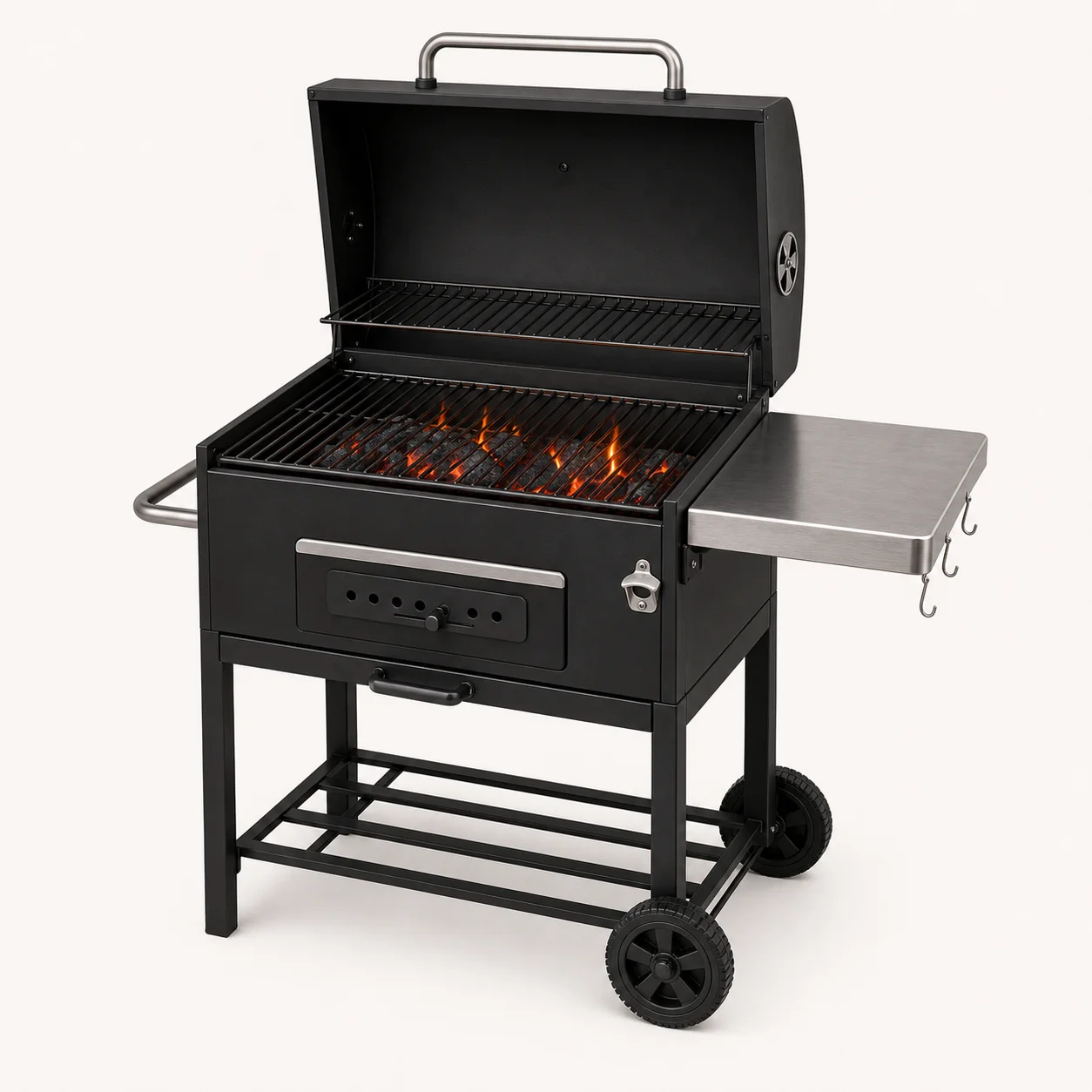 Produktlinie Grills für Holz und Holzkohle