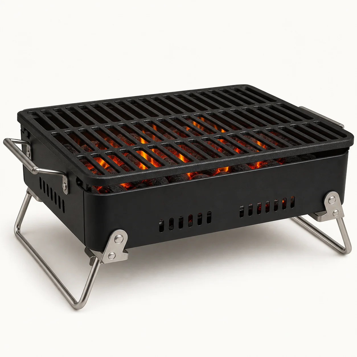 Produktlinie Campinggrills mit Feuerstelle