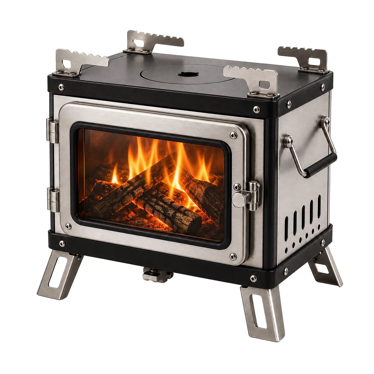 Camping Stoves with Glass Window product view