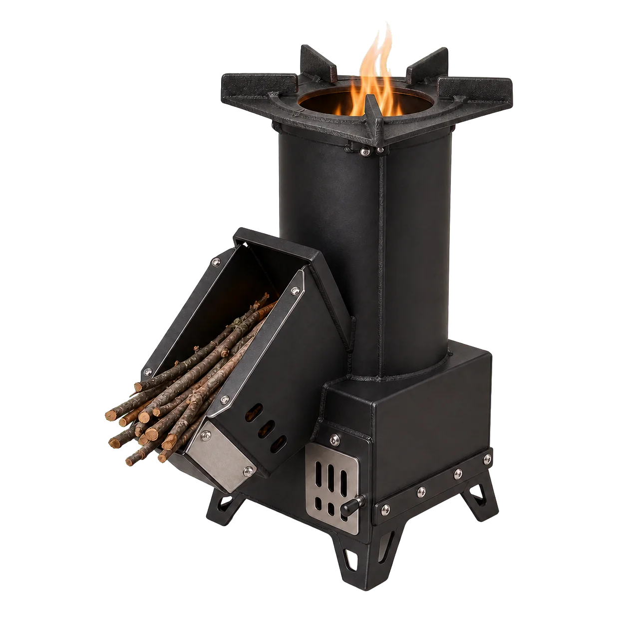 Gravity-Feed Rocket Stoves product view