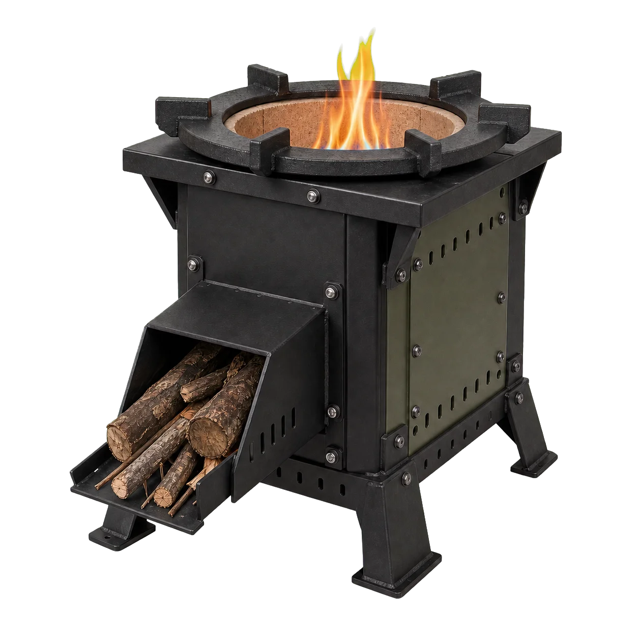 Heavy-Duty Rocket Stoves product view