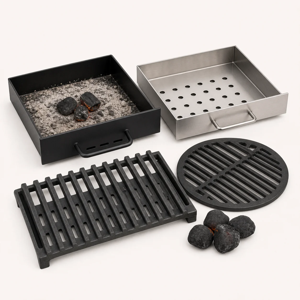 Ash Pans & Charcoal Grates product line