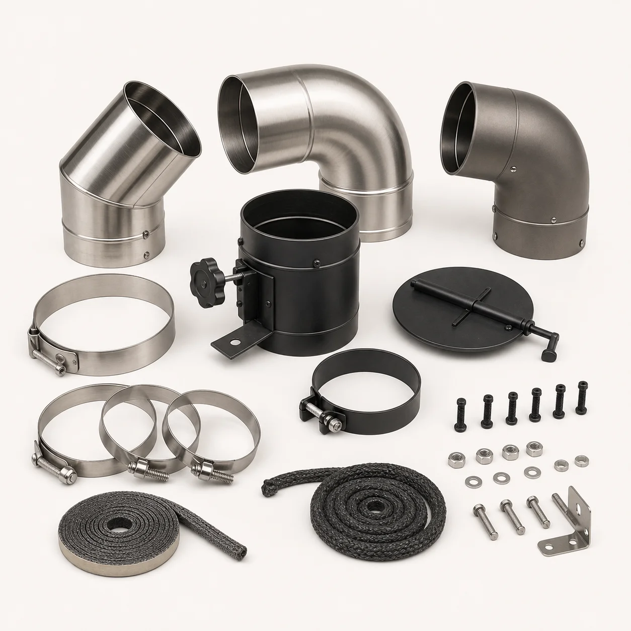 Pipe Elbows, Dampers & Spare Parts product line