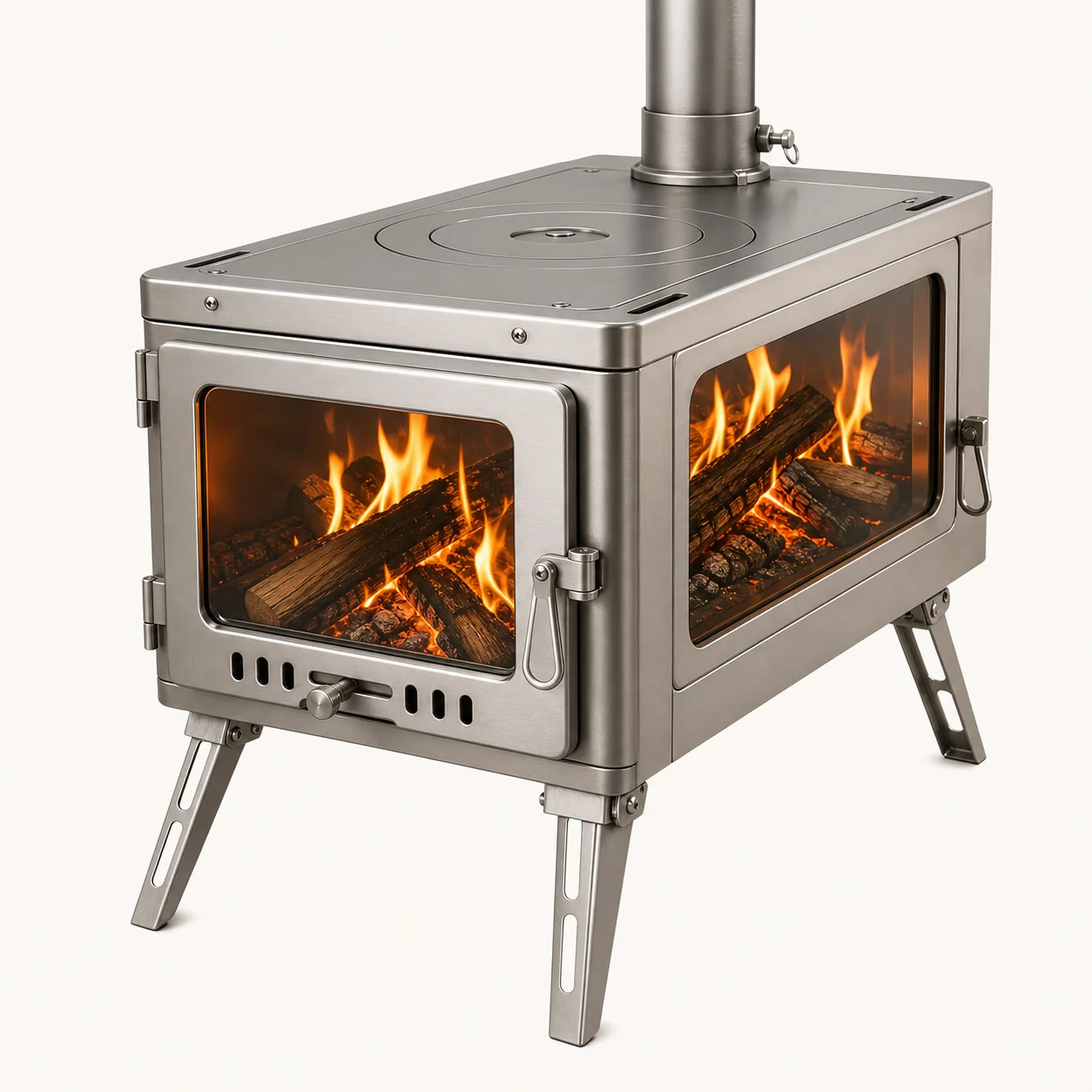 Double-View Tent Stoves product line