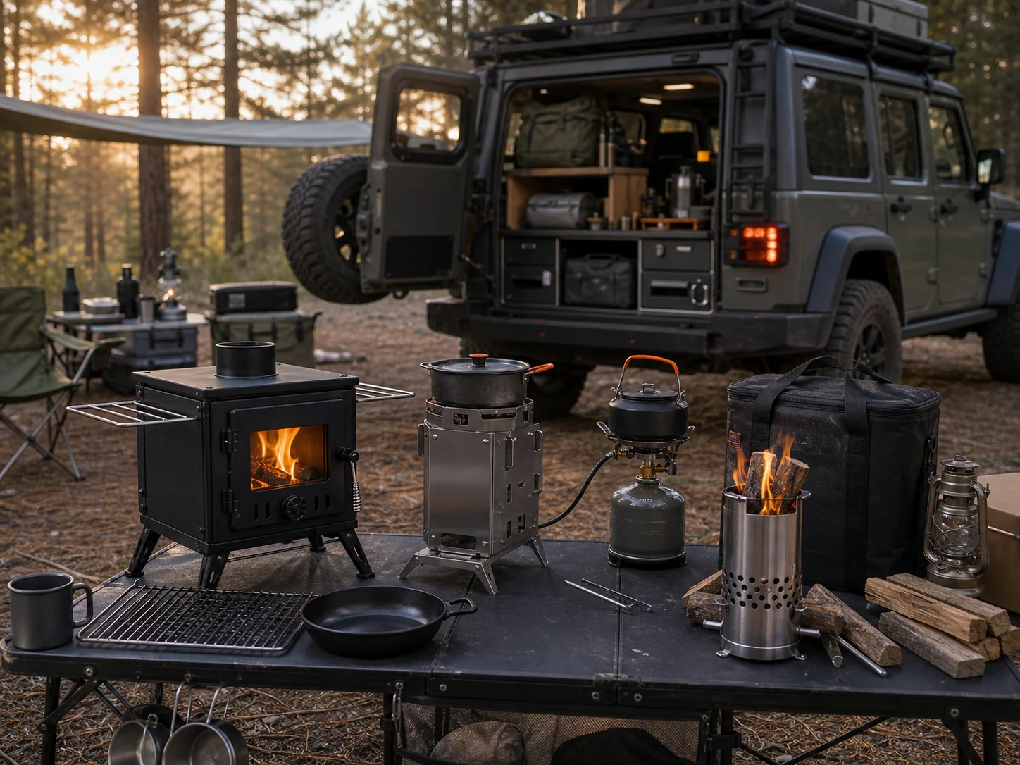 Estufas de camping compactas para venta en línea